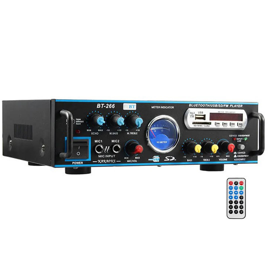 Στερεοφωνικός ραδιοενισχυτής karaoke BT-266