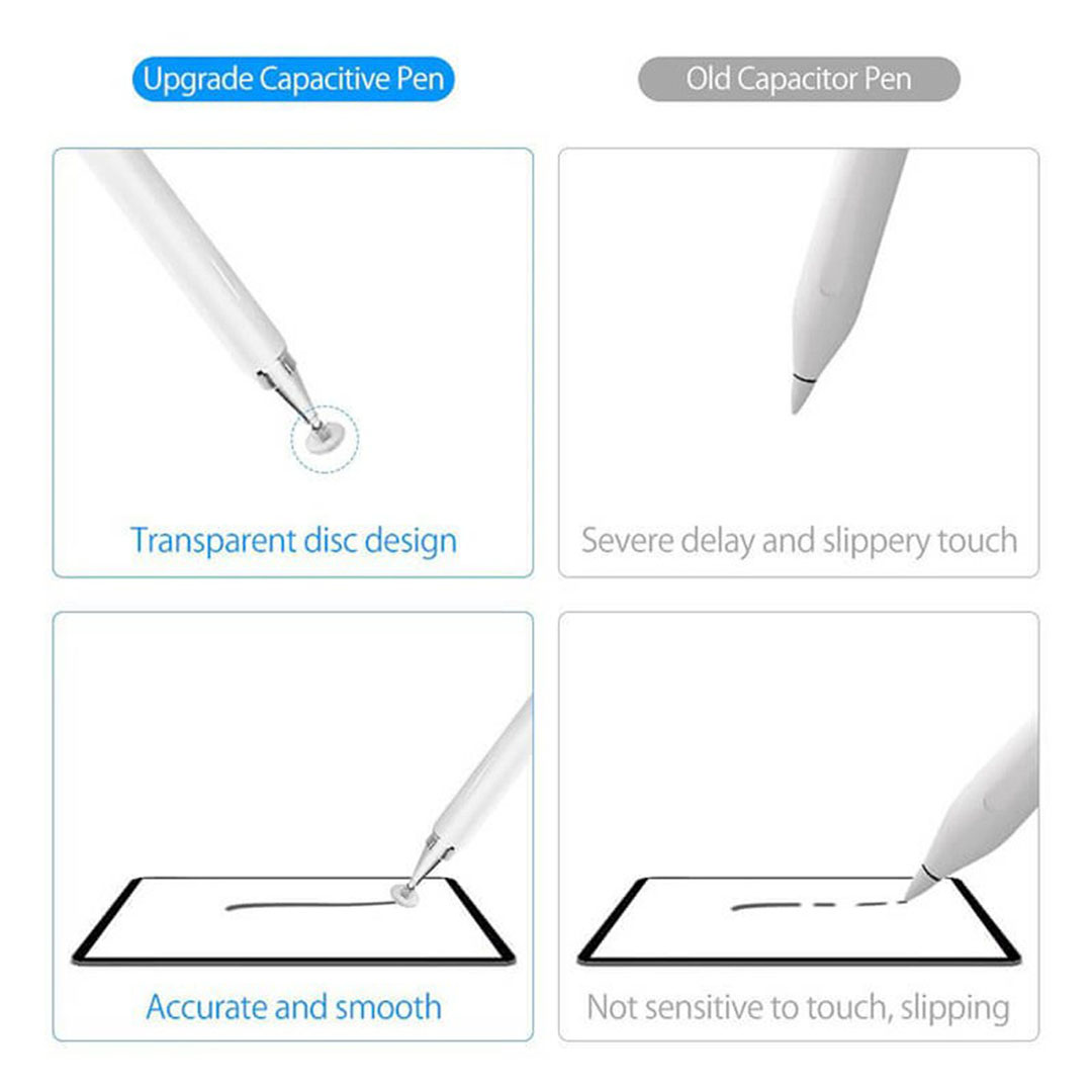 Στυλό αφής 2 σε 1 για smartphone, tablet, iPad YX μαύρο