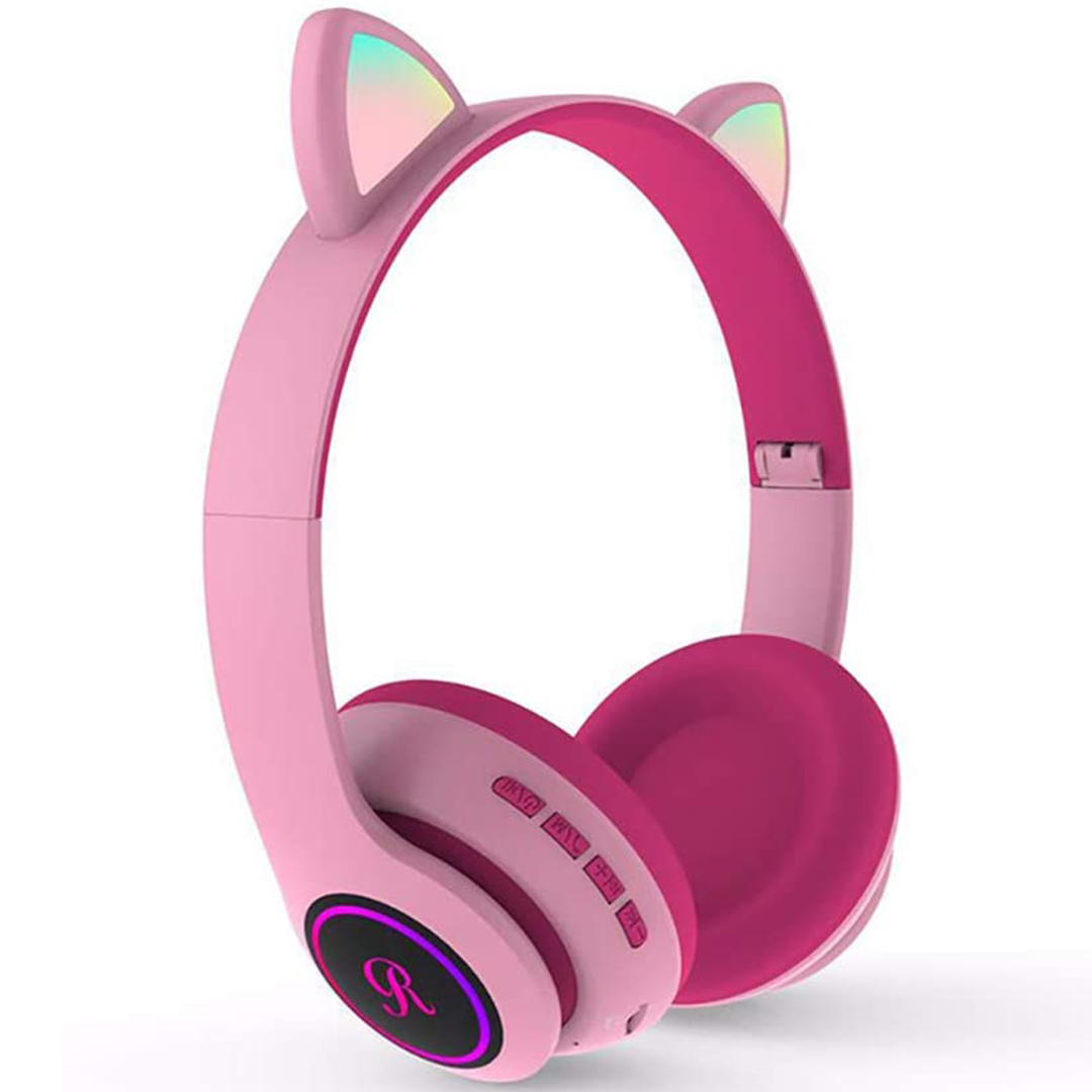 Ακουστικά Bluetooth on ear CAT EAR CT-66 ροζ