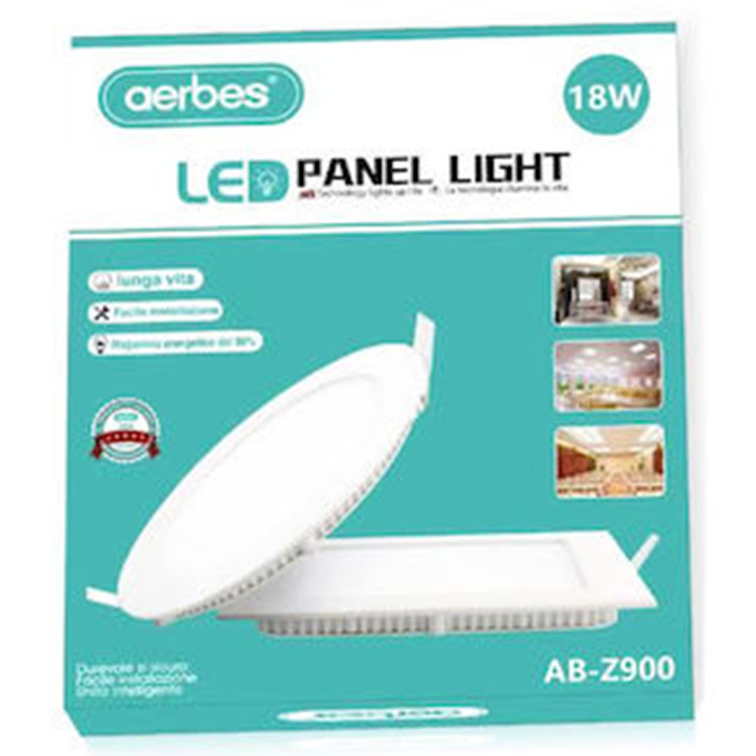 Προβολέας LED panel light κυκλικό σχήμα 25W aerbes AB-Z901