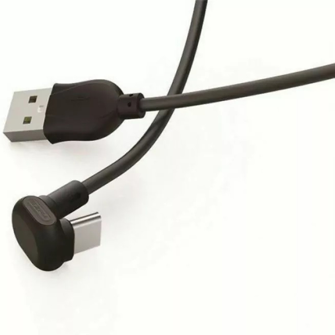 USB 2.0 Cable USB-C male – USB-A male μαύρο 1.2m EZRA DC12