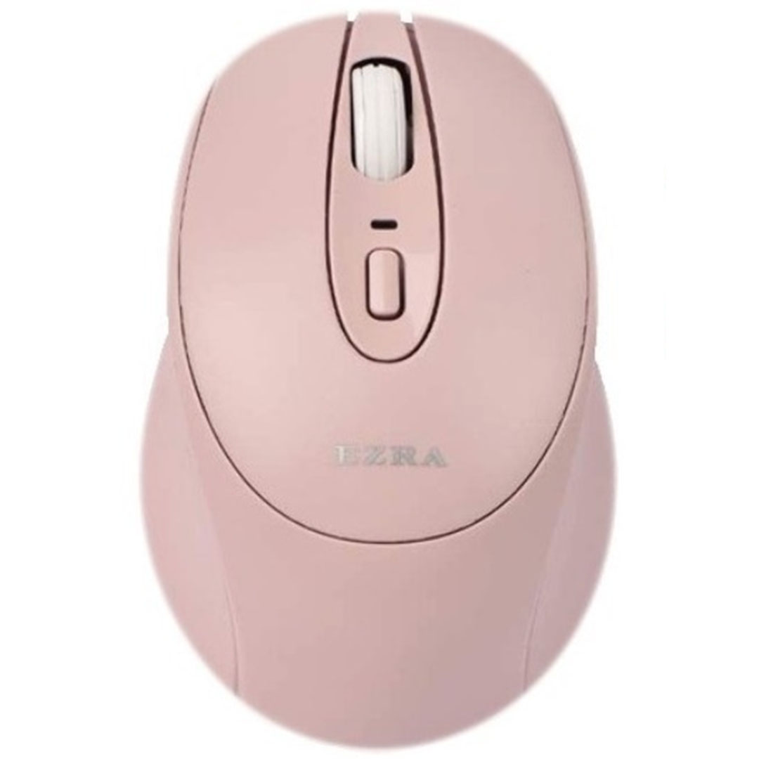Ασύρματο οπτικό ποντίκι υπολογιστή 2.4GHz EZRA AM14 ροζ