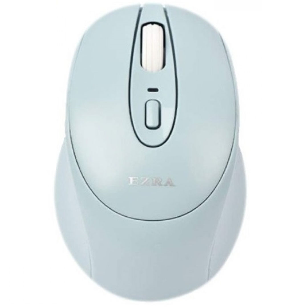 Ασύρματο οπτικό ποντίκι υπολογιστή 2.4GHz EZRA AM14 γαλάζιο