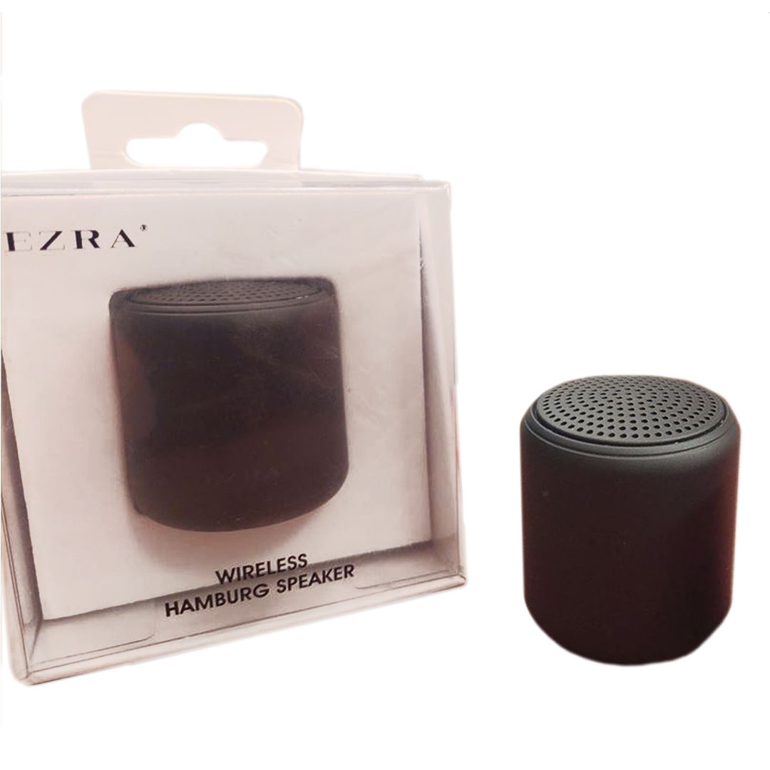 Επαναφορτιζόμενο ασύρματο μίνι ηχείο Bluetooth EZRA NL34 μαύρο