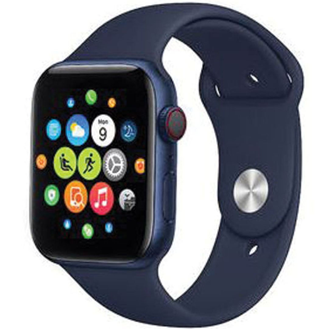 Smartwatch με παλγμογράφο T500 σε μπλε χρώμα