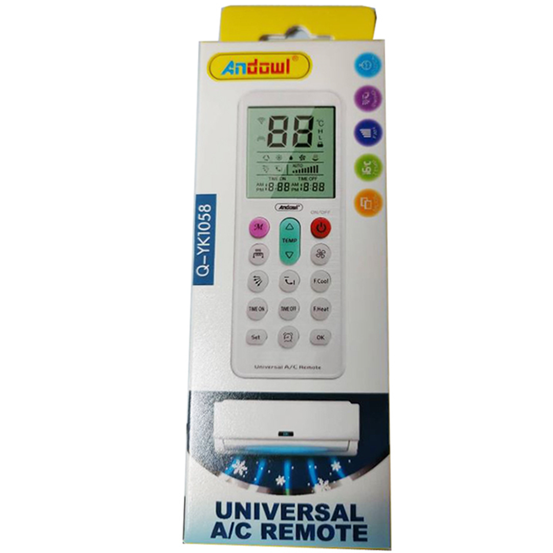 Universal τηλεχειριστήριο για κλιματιστικό Andowl Q-YK1060
