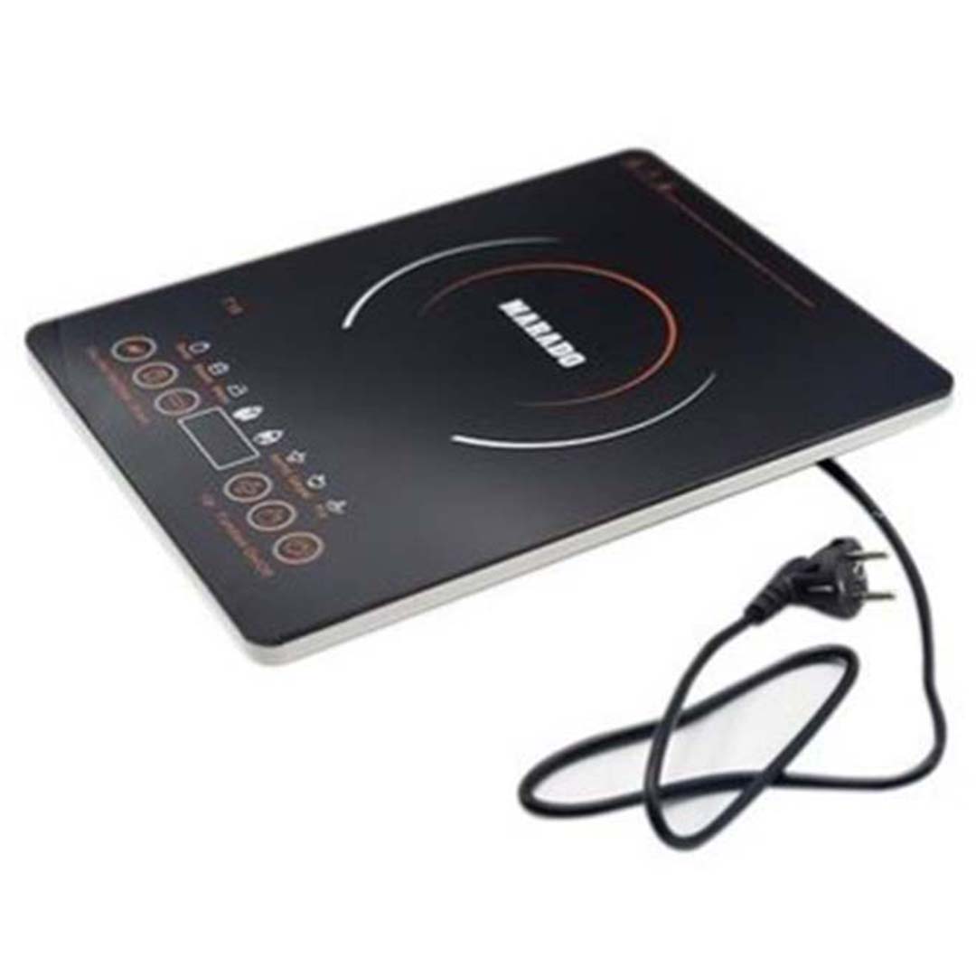 Φορητό Ηλεκτρικό Επαγωγικό Μάτι Μαγειρέματος με Οθόνη LCD Ισχύος 100W έως 1800W Marado K20 Μαύρο