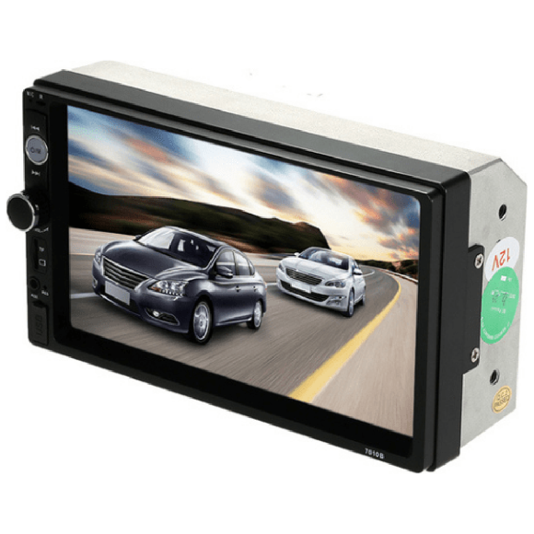 Multimedia με οθόνη αφής 7" 2 DIN TFT Bluetooth Handsfree αυτοκινήτου MP5, USB, SD, FM, AUX, TV, τηλεχειριστήριο 4x60W