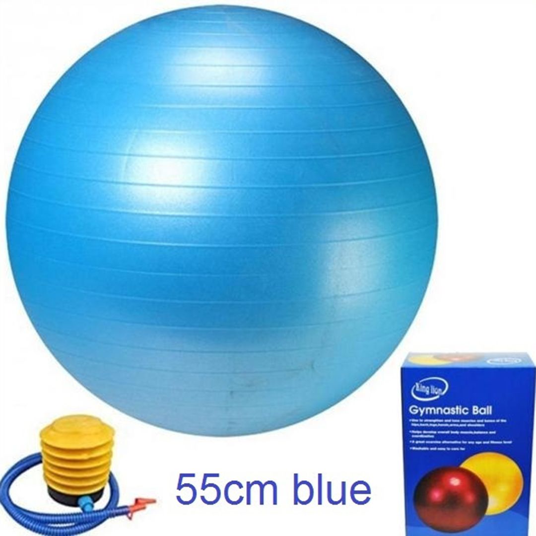 Μπάλα Pilates 55cm King Lion 05004HTF50BL μπλε