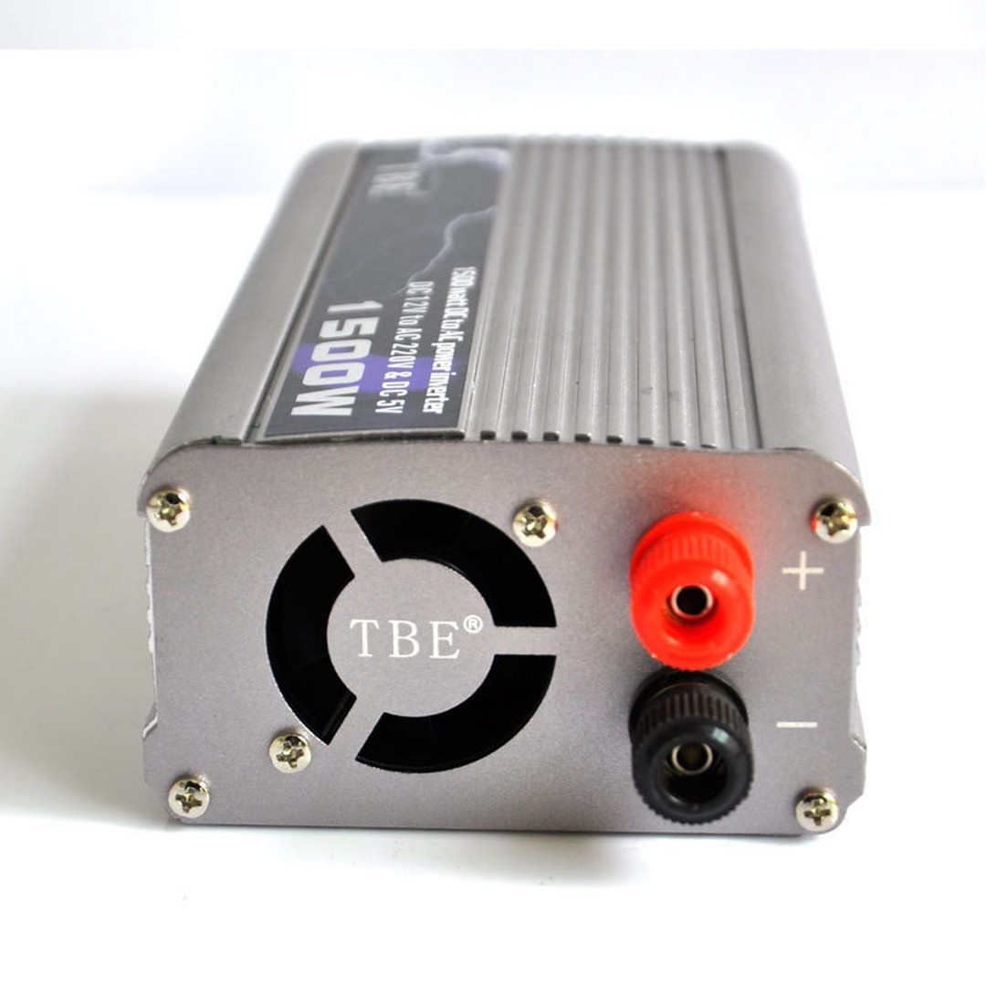 Inverter τροποποιημένου ημιτονίου TBE 1500W 12V σε 220V