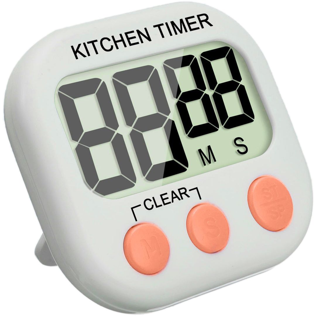 Ψηφιακό χρονόμετρο κουζίνας αντίστροφης μέτρησης HX103 πορτοκαλί