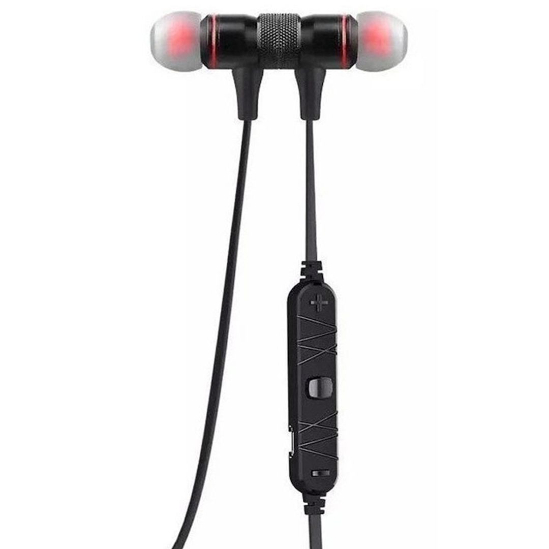 In-ear Bluetooth handsfree ακουστικά με αντοχή στον ιδρώτα Awei A920BL μαύρα