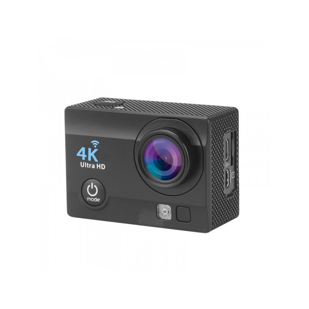 Action camera ultra HD 4K Waterproof μαύρη
