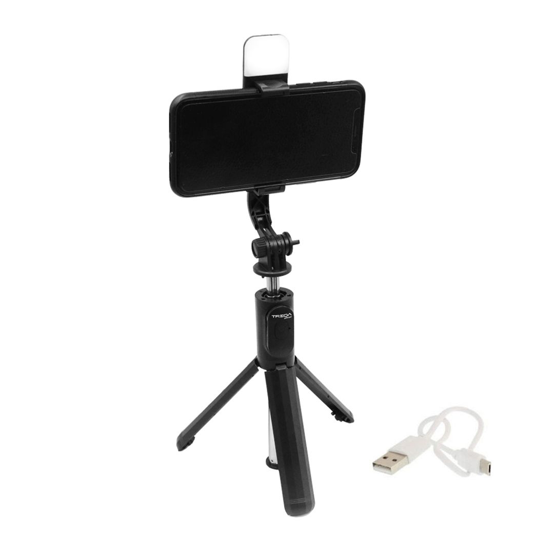Treqa Selfie-04 με Bluetooth / Τηλεχειριστήριο Μαύρο
