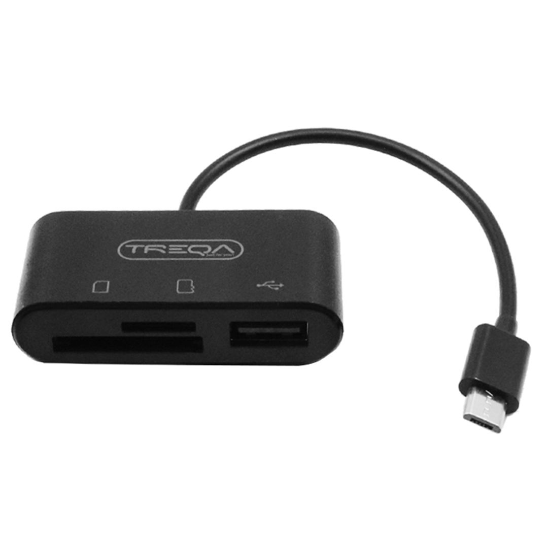 Treqa USB-5 Card Reader micro USB για SD