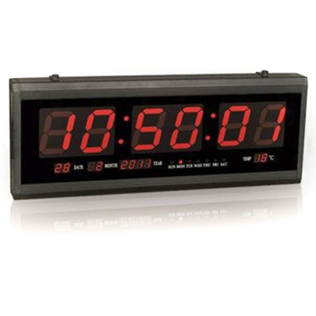 Ρολόι Τοίχου Ψηφιακό Πλαστικό 48x18cm JH-4819