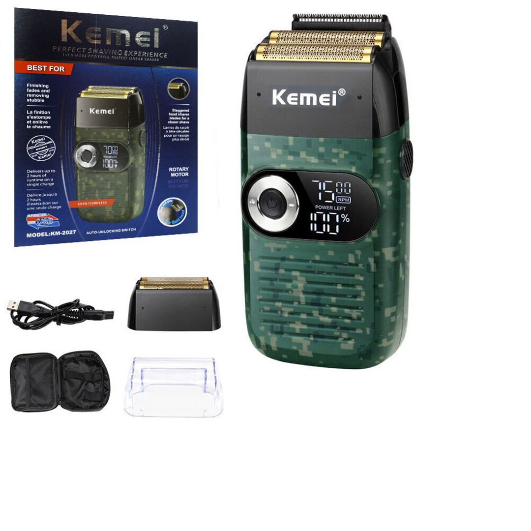 Kemei KM-2027 Ξυριστική Μηχανή Προσώπου / Σώματος Επαναφορτιζόμενη