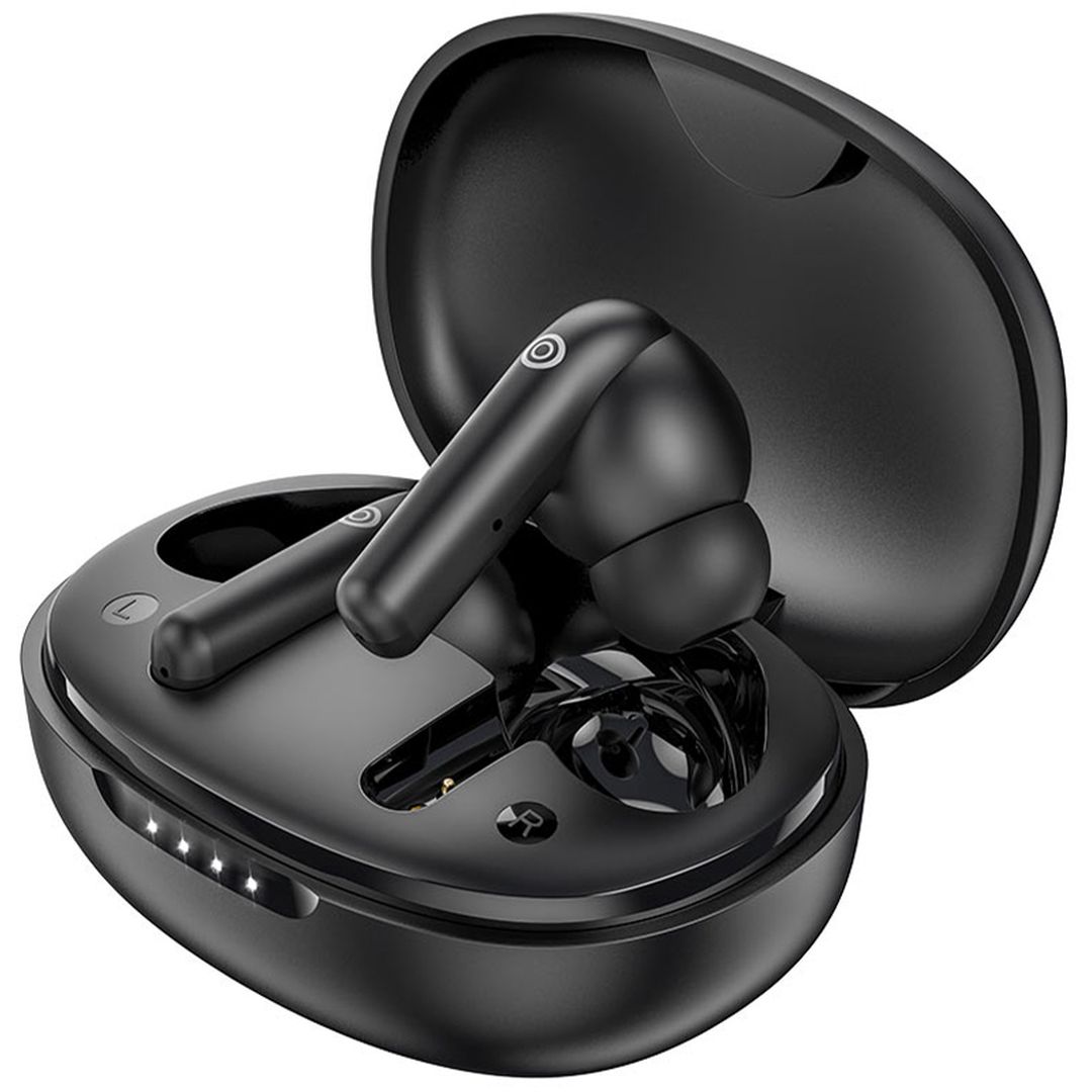 Hoco ES54 Gorgeous In-ear Bluetooth Handsfree Ακουστικά με Θήκη Φόρτισης Μαύρα