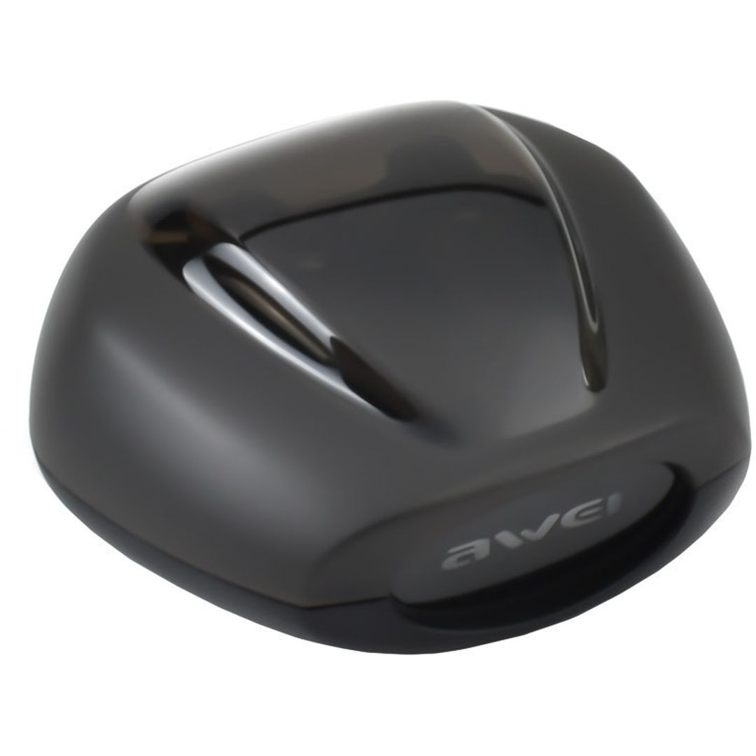 Awei T25 In-ear Bluetooth Handsfree Ακουστικά με Θήκη Φόρτισης Μαύρα