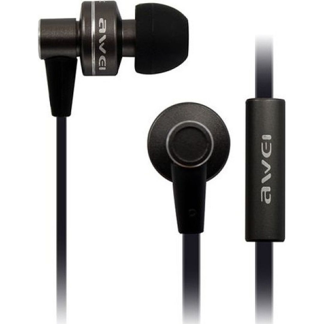 Awei ES900i In-ear Handsfree με Βύσμα 3.5mm Μαύρο