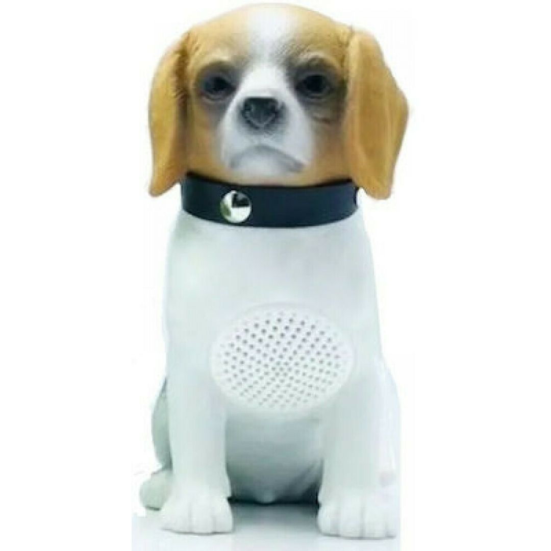 CH-M241 Dog Digital Ηχείο Bluetooth 3W Λευκό