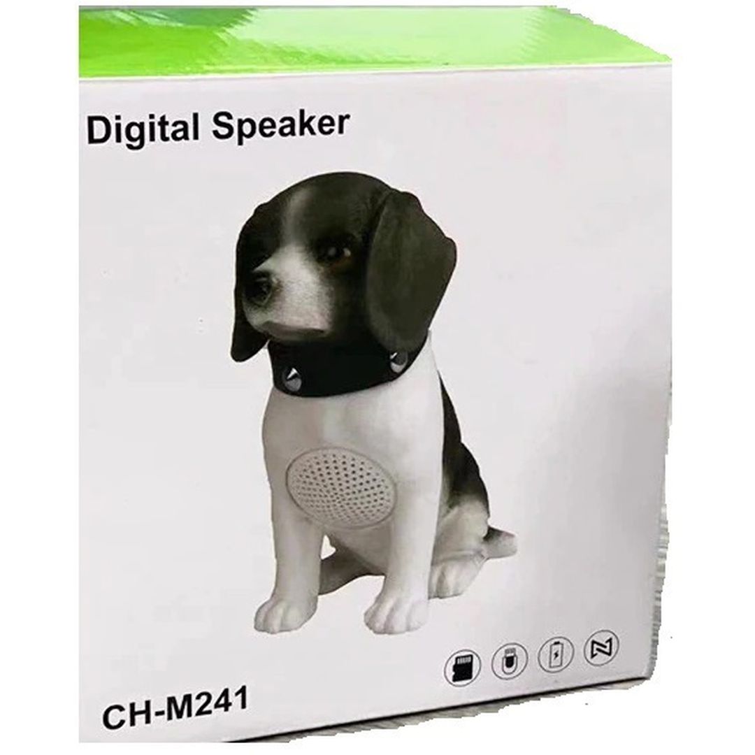 CH-M241 Dog Digital Ηχείο Bluetooth 3W Μαύρο