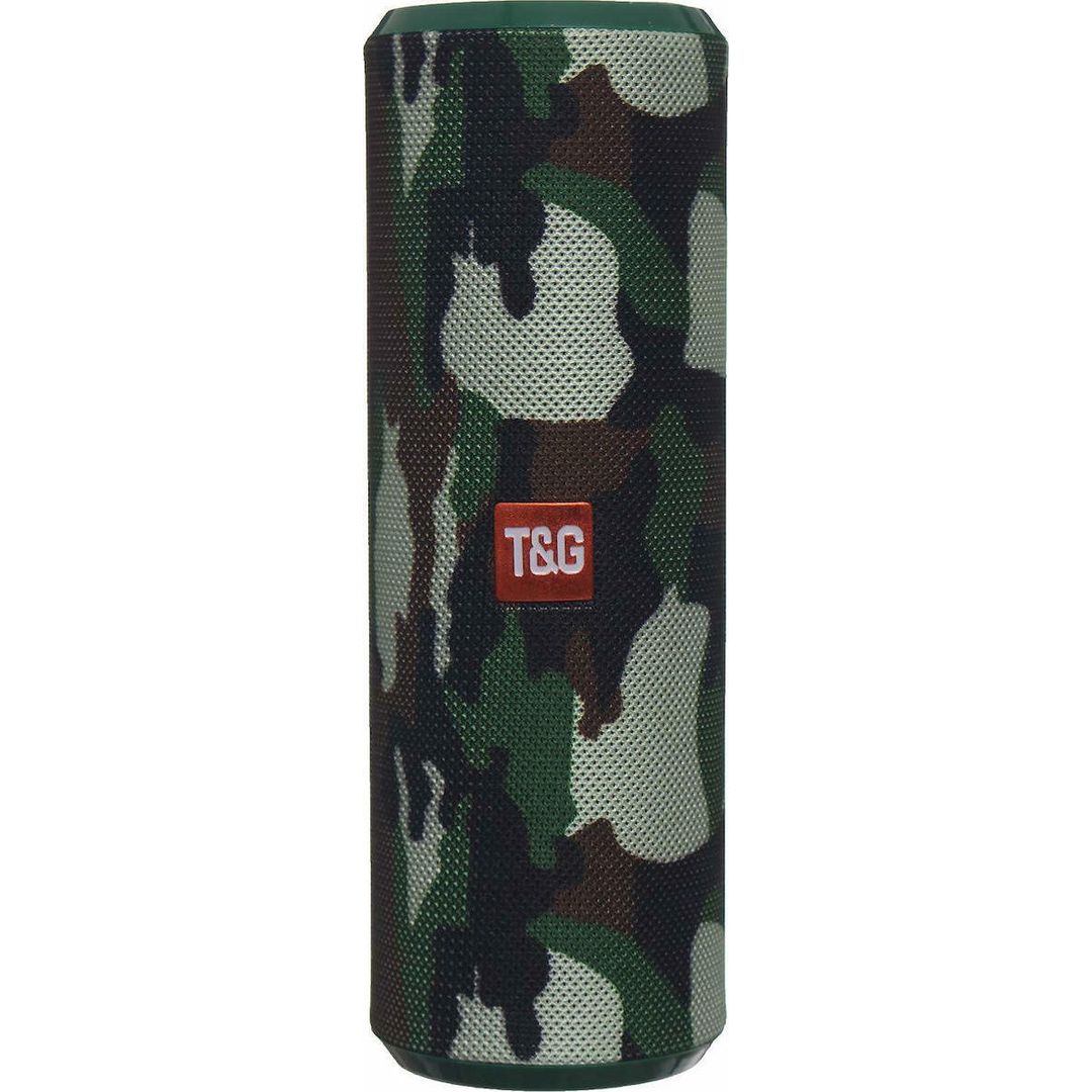 T&G TG-126 Ηχείο Bluetooth 10W με Διάρκεια Μπαταρίας έως 6 ώρες Πολύχρωμο