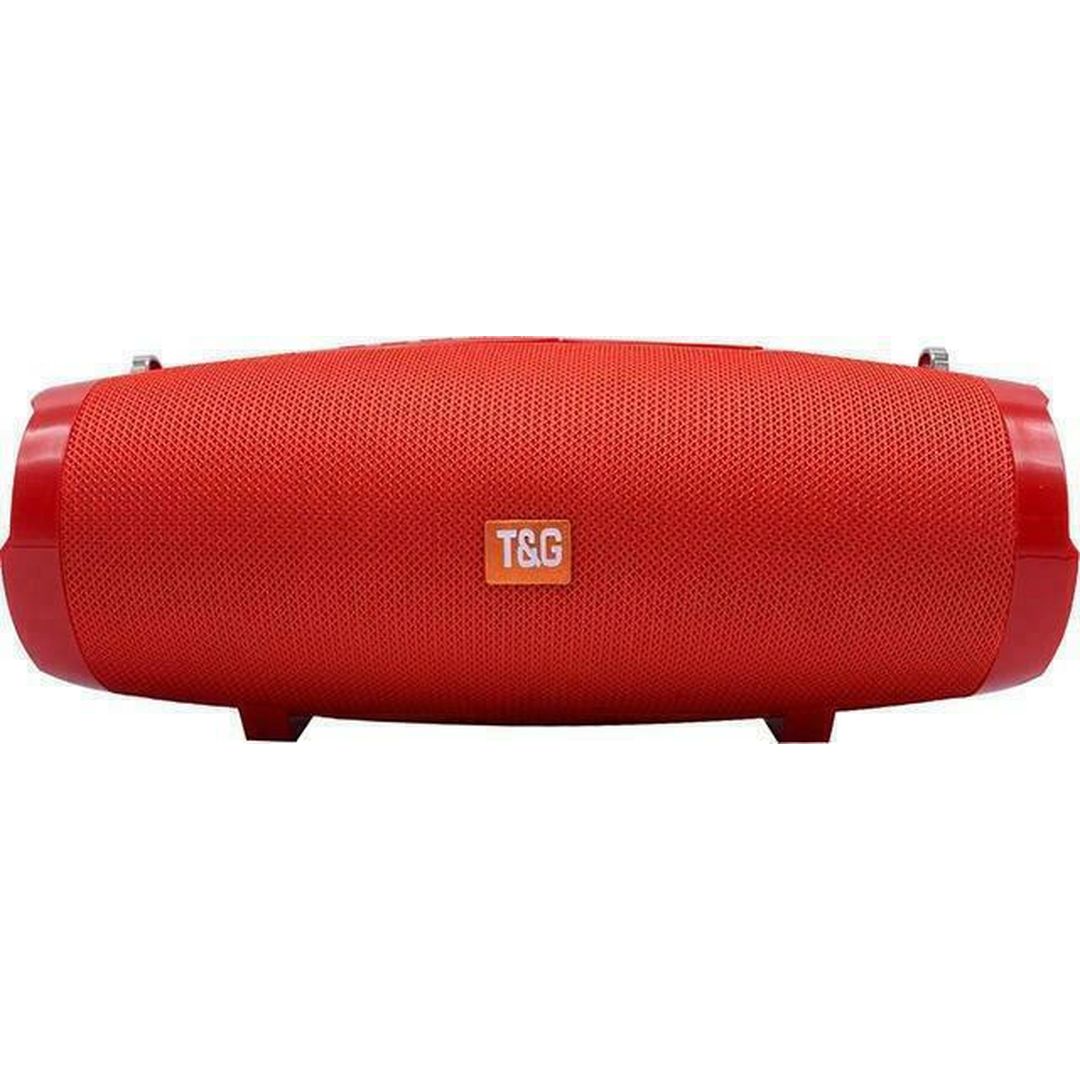 T&G TG-504 Ηχείο Bluetooth 10W με Ραδιόφωνο Κόκκινο