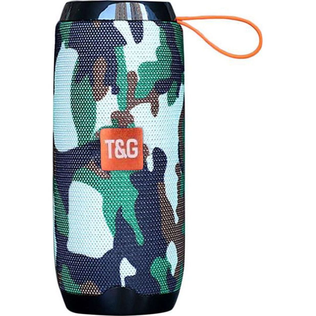 T&G TG-106 Ηχείο Bluetooth 10W με Διάρκεια Μπαταρίας έως 2 ώρες Πολύχρωμο