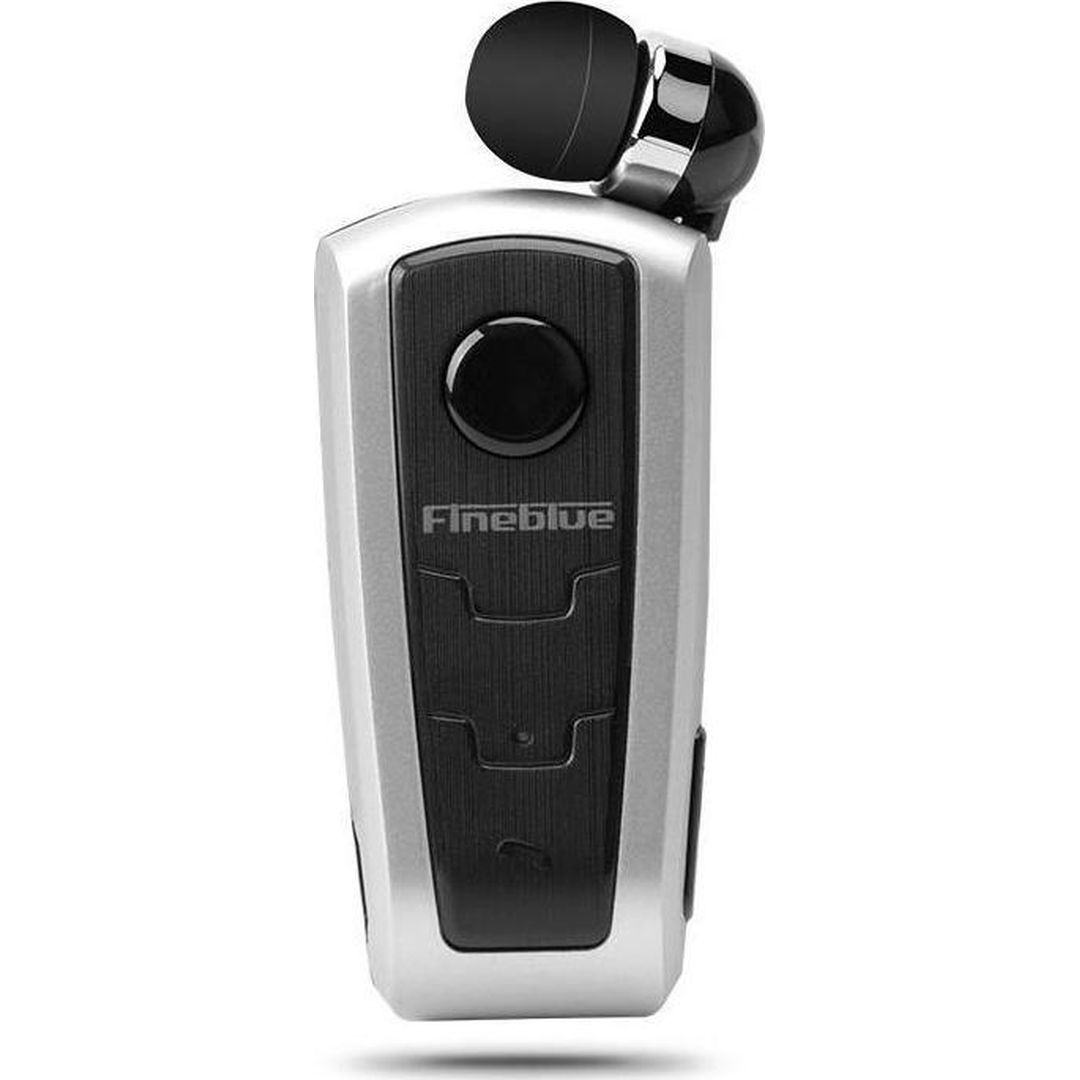 Fineblue F910 In-ear Bluetooth Handsfree Ακουστικό Ασημί