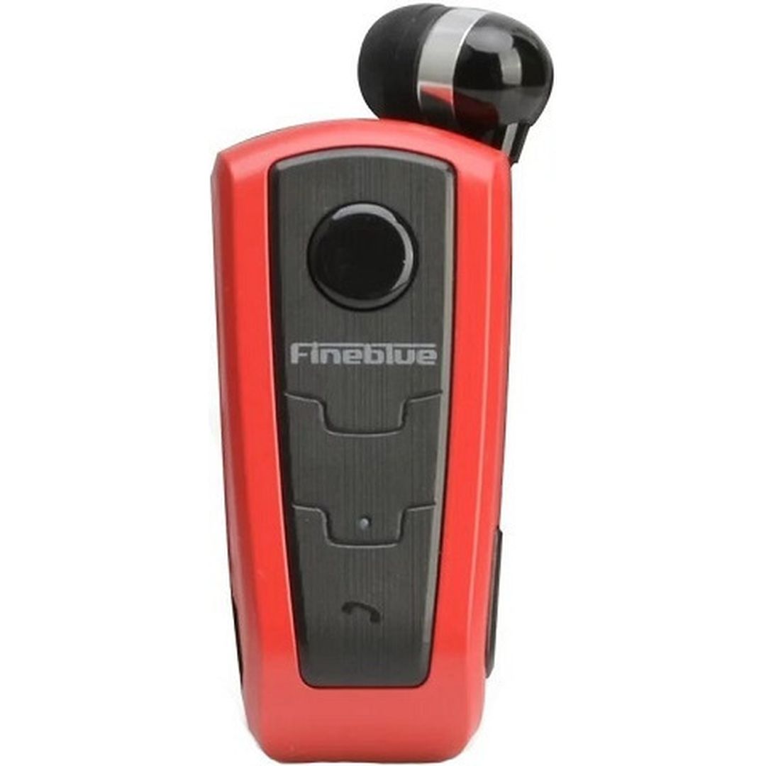 Fineblue F910 In-ear Bluetooth Handsfree Ακουστικό Κόκκινο