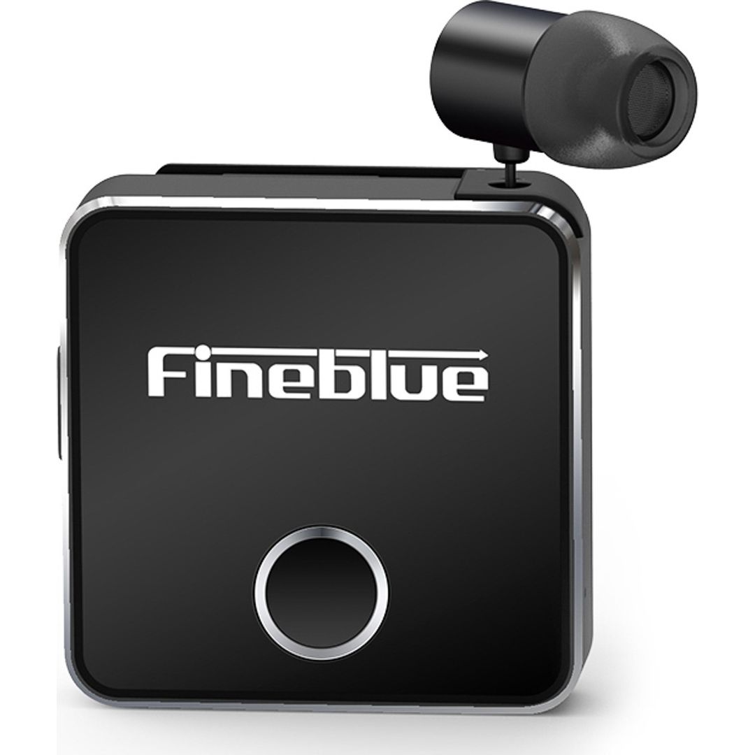 Fineblue F1 In-ear Bluetooth Handsfree Ακουστικό Πέτου Μαύρο