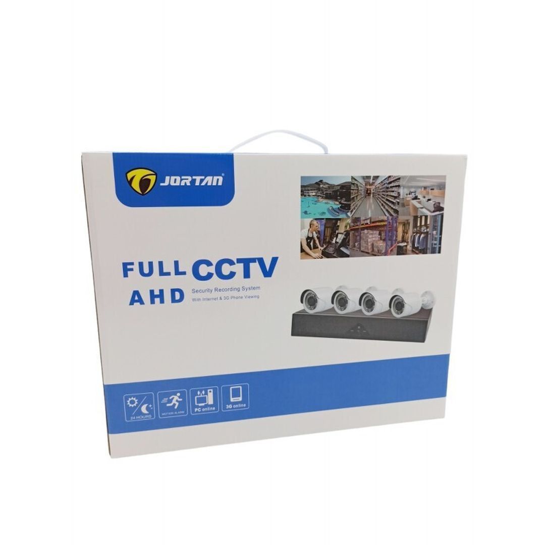JORTAN Ολοκληρωμένο Σύστημα CCTV με 4 Κάμερες RL-6115AHD-P4