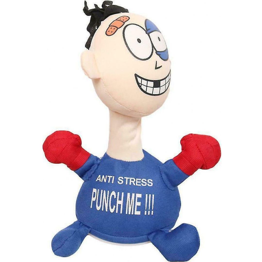 Κούκλα Anti-Stress Punch Me Μπλε
