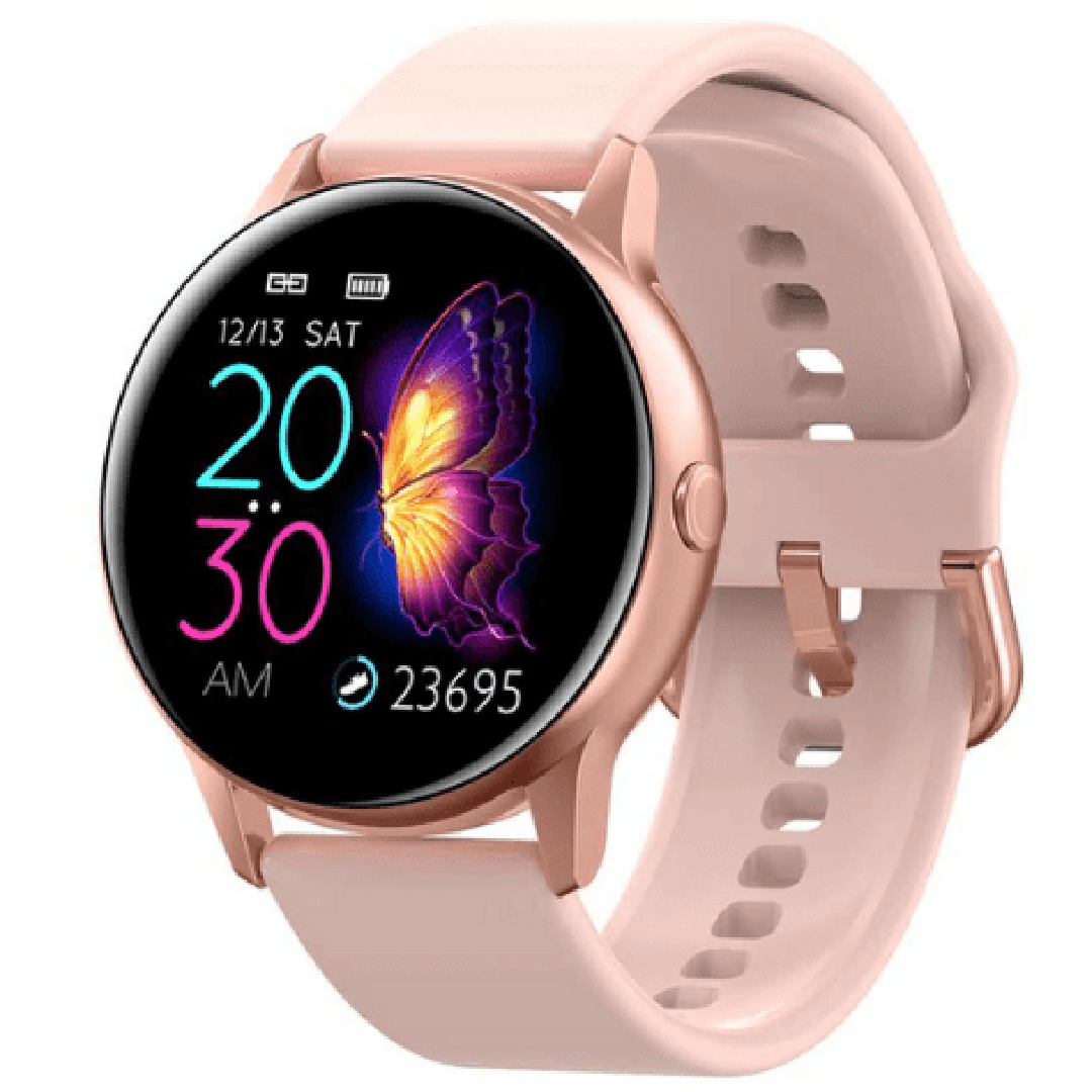 Smartwatch IP68 αδιάβροχο αθλητικό ρολόι με καρδιακό παλμό, έγχρωμη οθόνη Sports Smart Watch για android και iOS DT88