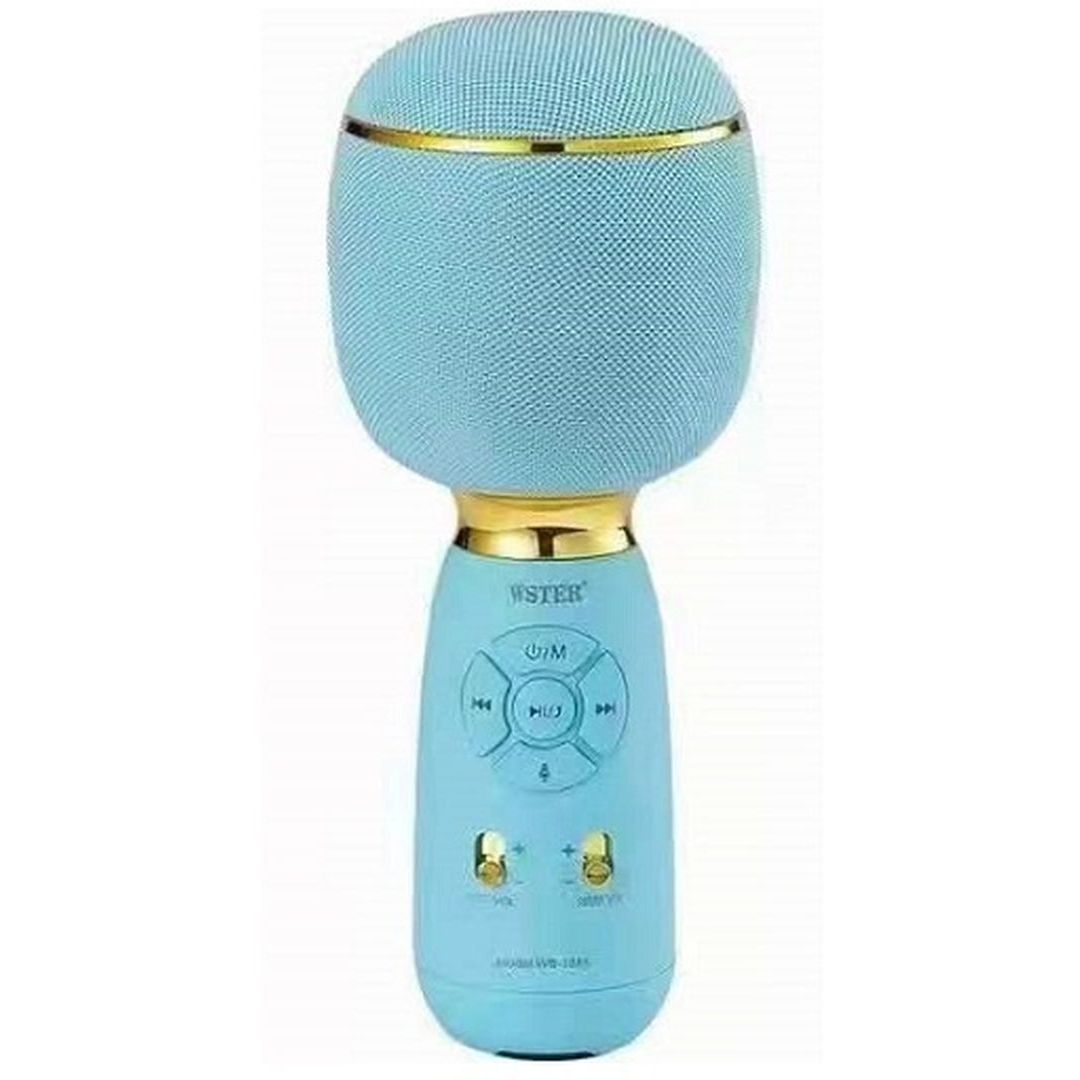 Ασύρματο Μικρόφωνο Karaoke WS-1885 σε Μπλε Χρώμα