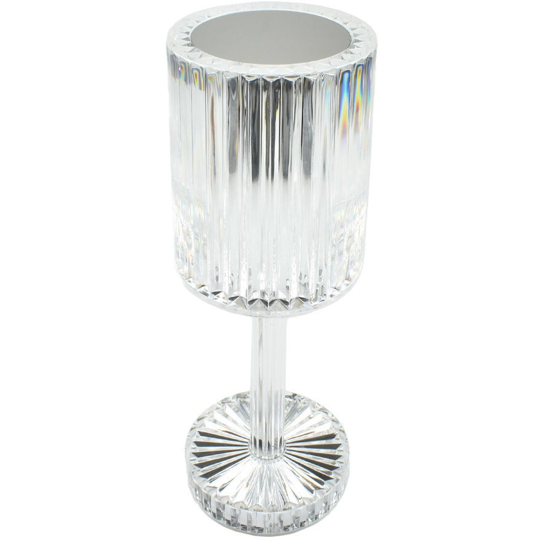 Andowl Επιτραπέζιο Διακοσμητικό Φωτιστικό LED Μπαταρίας σε Λευκό Χρώμα Q-TL150