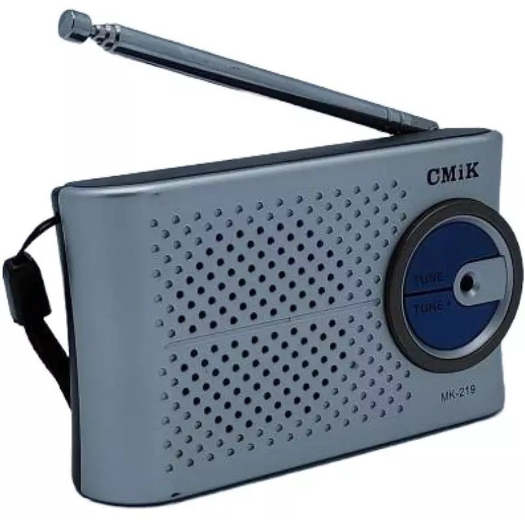 Cmik MK-219 Ραδιοφωνάκι Μπαταρίας Ασημί