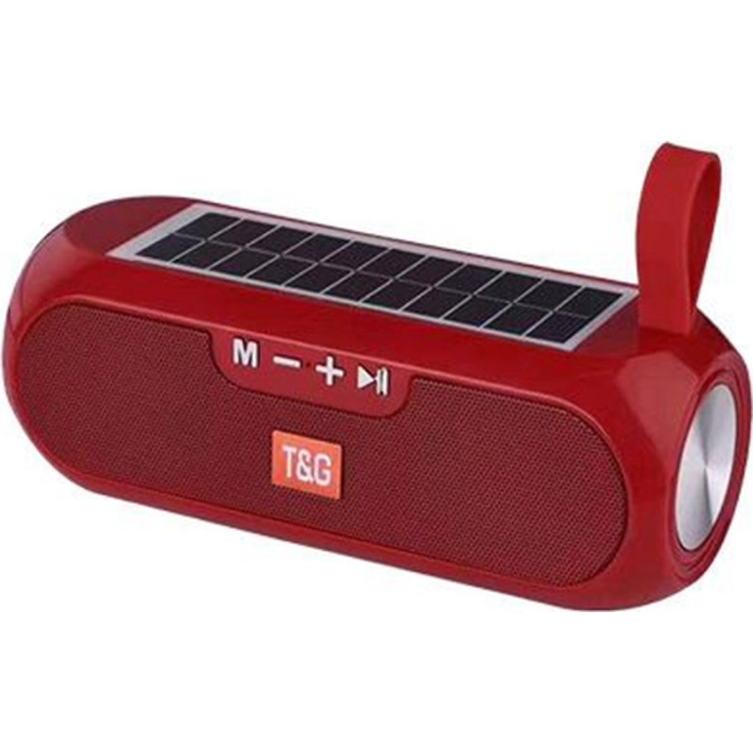 T&G TG-182 Ηχείο Bluetooth με Ραδιόφωνο Κόκκινο