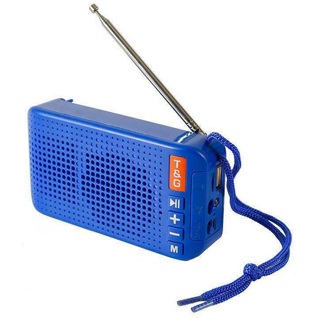 TG-184 Ηχείο Bluetooth 5W με Ραδιόφωνο Μπλε