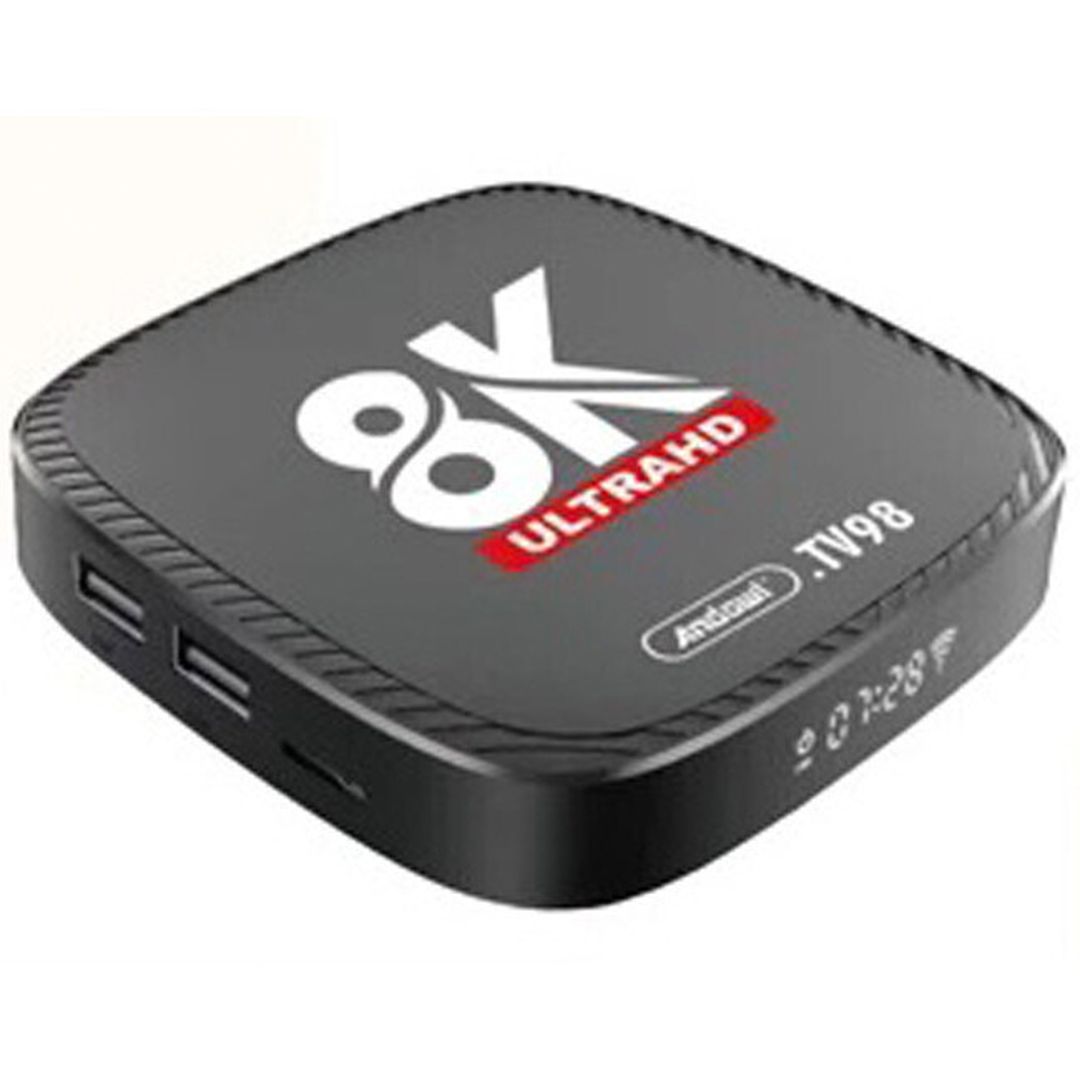 Andowl TV Box TV98 8K UHD με WiFi USB 2.0 4GB RAM και 64GB Αποθηκευτικό Χώρο με Λειτουργικό Android 12.0