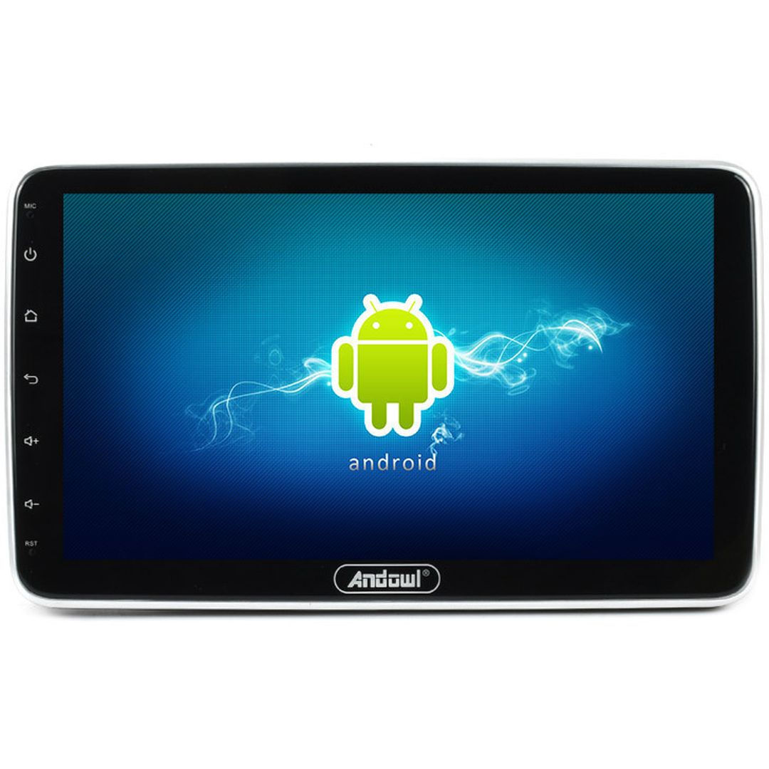 Andowl Ηχοσύστημα Αυτοκινήτου Universal 2DIN (Bluetooth/USB/GPS) με Οθόνη Αφής 10.5