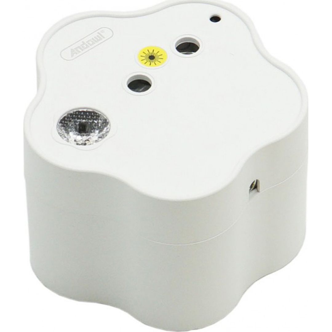 Andowl Q-RG90 Διακοσμητικό Φωτιστικό με Φωτισμό RGB Party Light LED σε Λευκό Χρώμα