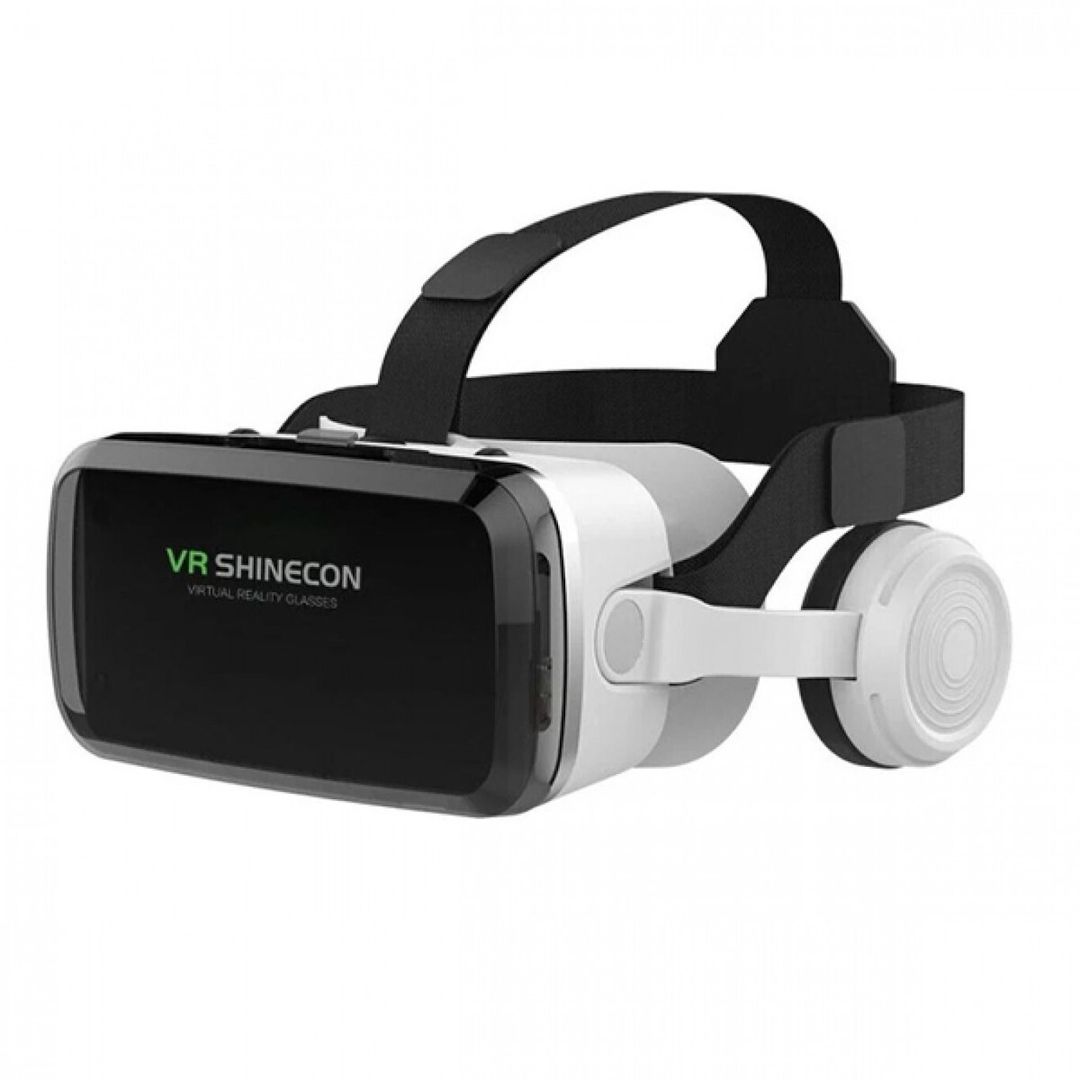 VR Shinecon G04BC γυαλιά εικονικής πραγματικότητας με ενσωματωμένα ακουστικά για κινητά από 4.7