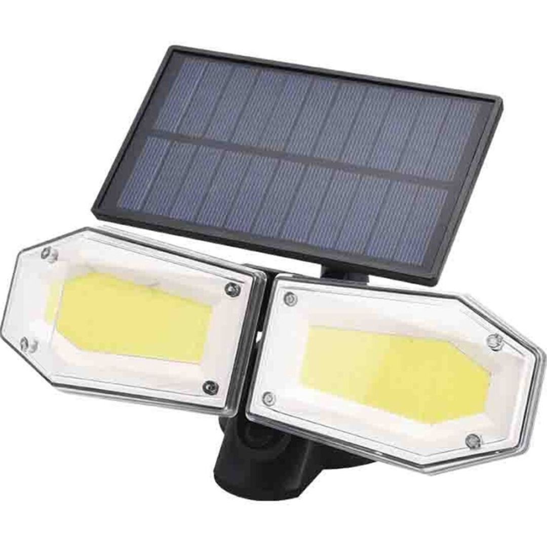 Στεγανός Ηλιακός Προβολέας LED με Αισθητήρα Κίνησης και Φωτοκύτταρο IP65 SH-078B