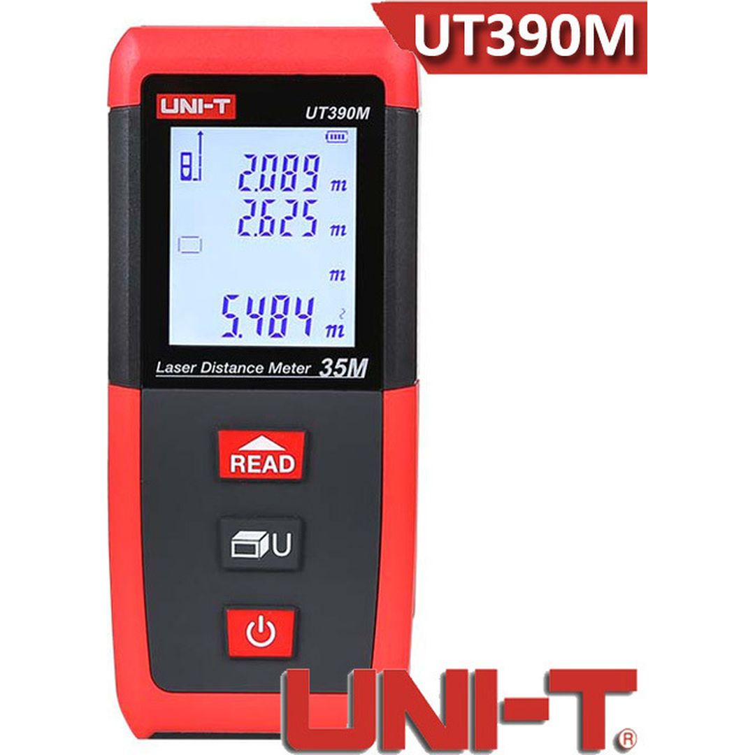 Uni-T Μέτρο Laser UT390M με Δυνατότητα Μέτρησης έως 35m