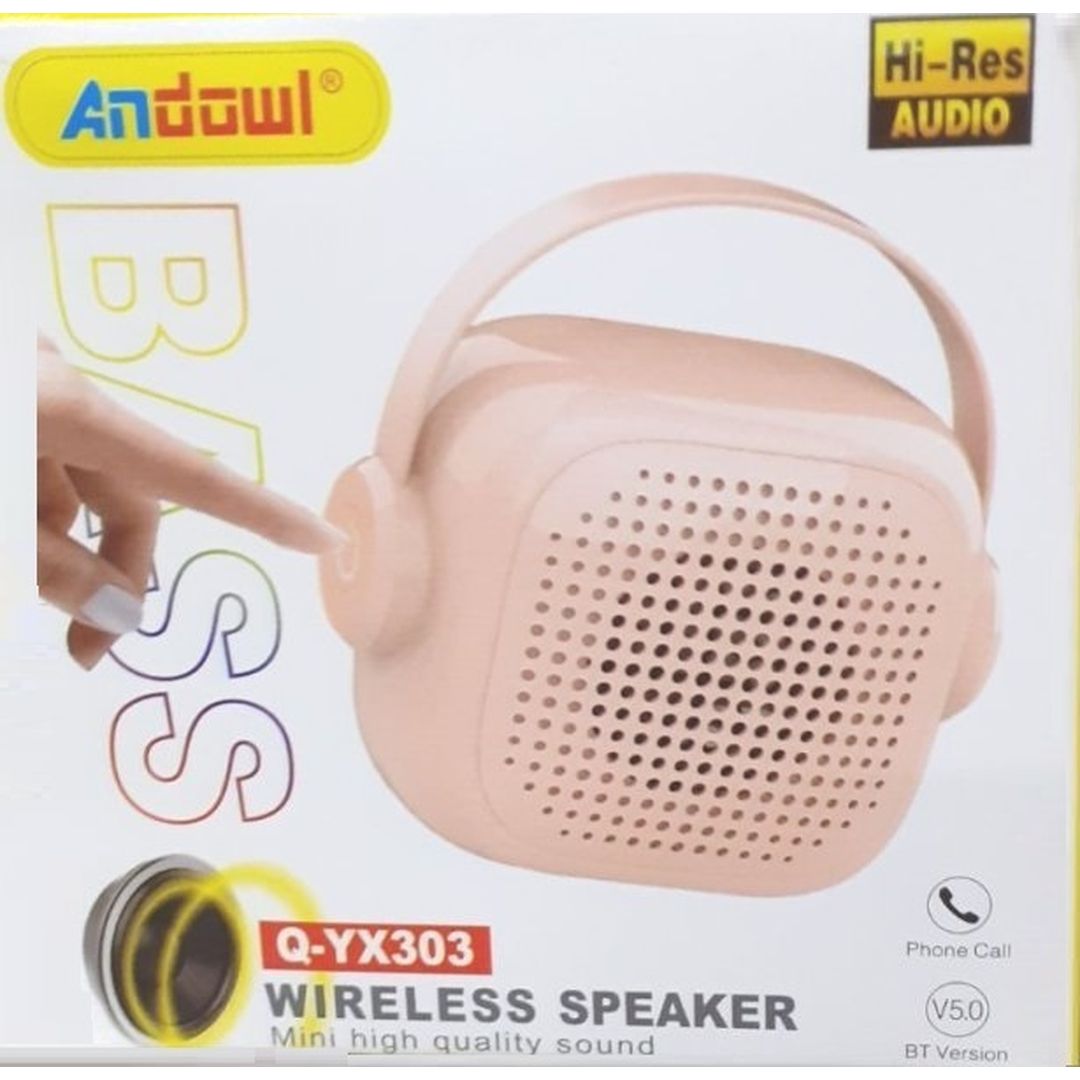 Andowl Q-YX303 Ηχείο Bluetooth Ροζ