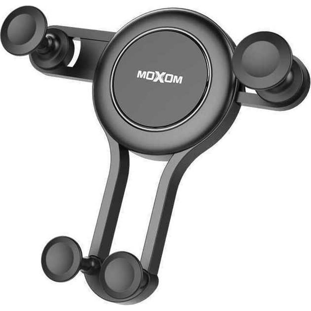 Moxom Βάση Κινητού Αυτοκινήτου Double-Grip με Ρυθμιζόμενα Άγκιστρα MX-VS01