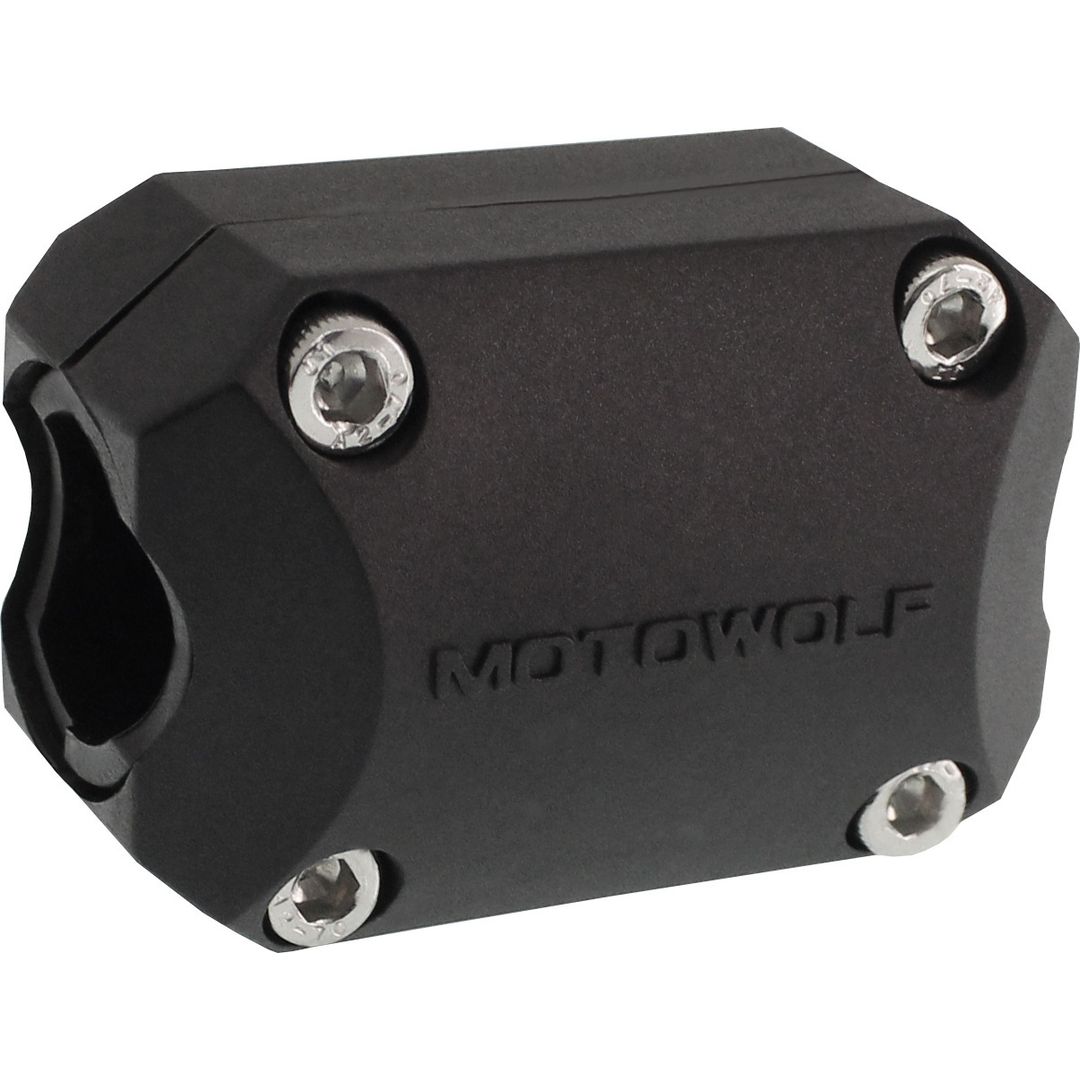 Motowolf Προστατευτικό για Κάγκελα Μοτοσυκλέτας Φ 2.9/2.5/2.3cm Μαύρο 1τμχ 27140
