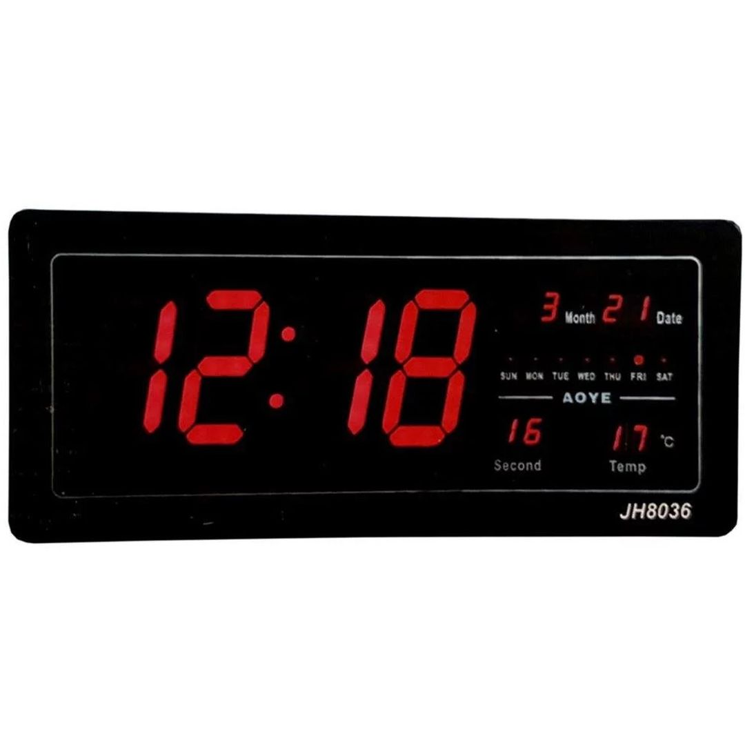 Ψηφιακό Ρολόι Επιτραπέζιο με Ξυπνητήρι JH-8036